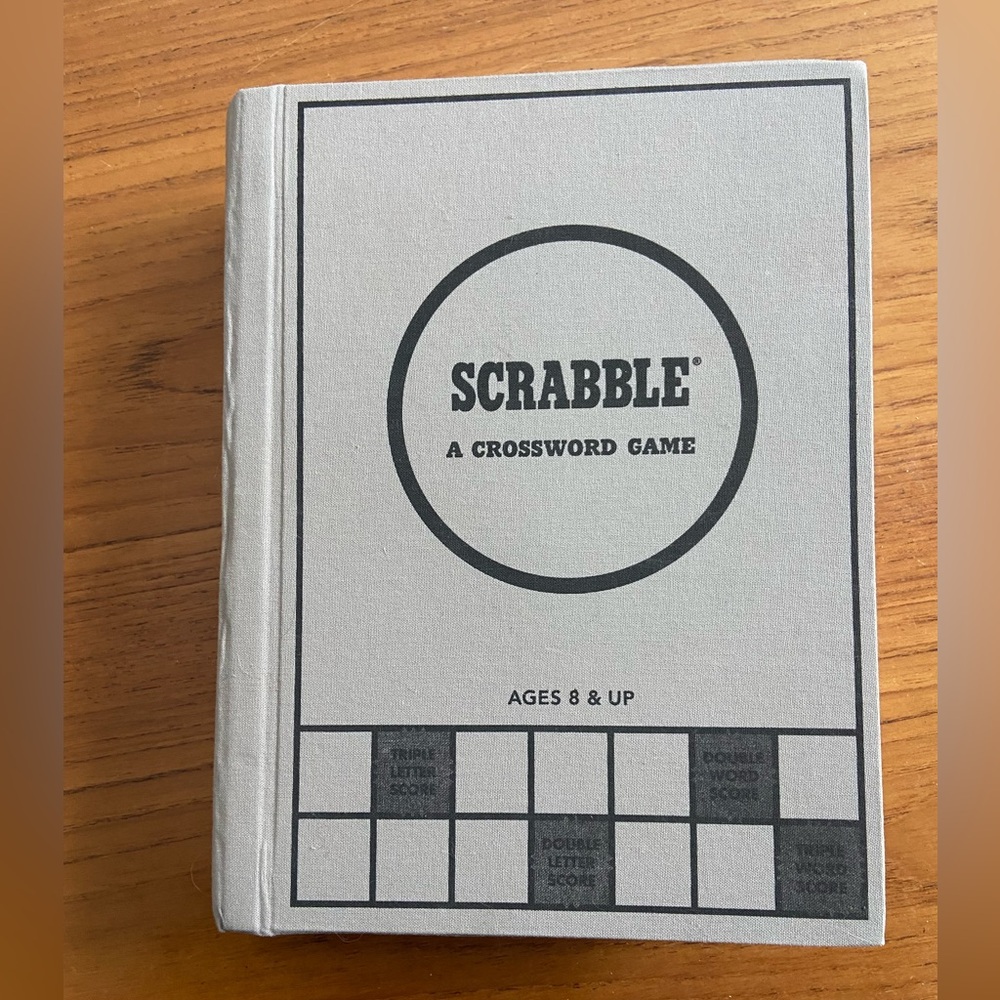 Scrabble Crossword Game Classic Collectors Edition Book Complete 2013 Hasbro